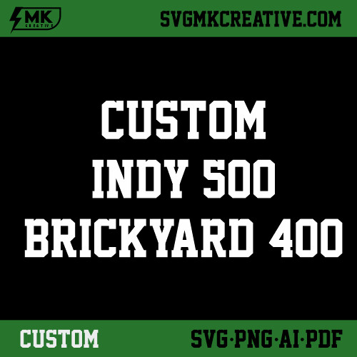 BRICKYARD 400 Logo or INDY 500 Logo