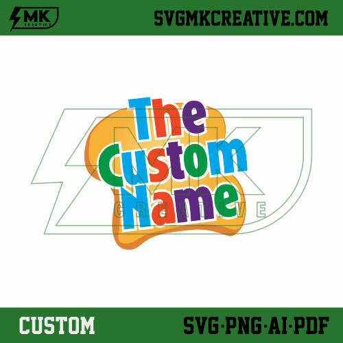 French Toast Crunch Font Custom Logo Font Meme