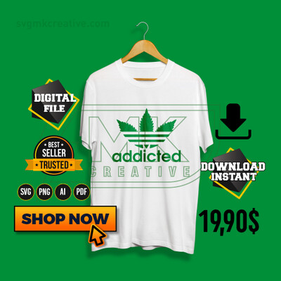 Addicted Style "Adidas" Instant download