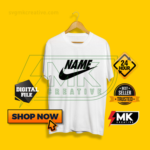 NIKE Logo with your Name