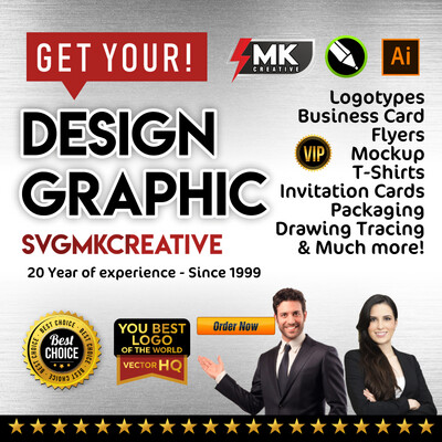 I will do creative graphic design for you