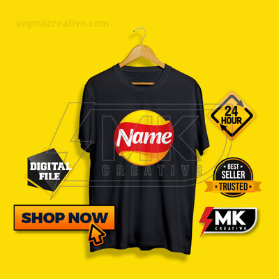 Personalized Lays-Inspired Logo Design