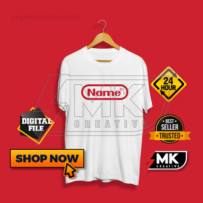 Personalized Nintendo-Inspired Logo Design