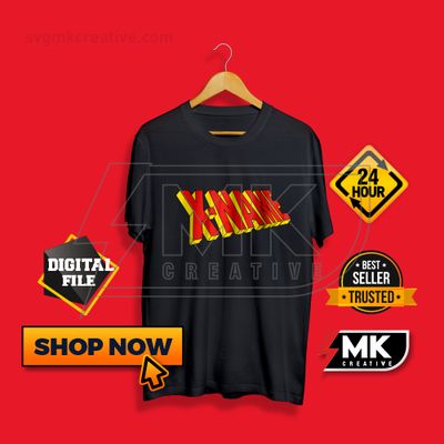 X-MEN Logo with your Name