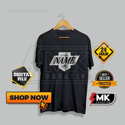 Personalized Los Angeles Kings Logo Design