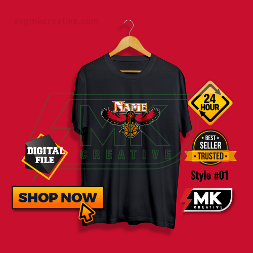 Recreate Atlanta Hawks Logo