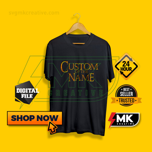 The LORD OF THE RINGS Logo with your Name-#02