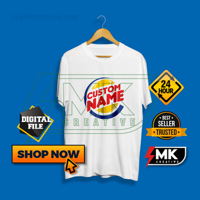 BURGER KING Logo With Your Name