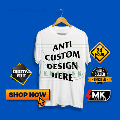 ANTI SOCIAL SOCIAL CLUB LOGO WITH YOUR NAME