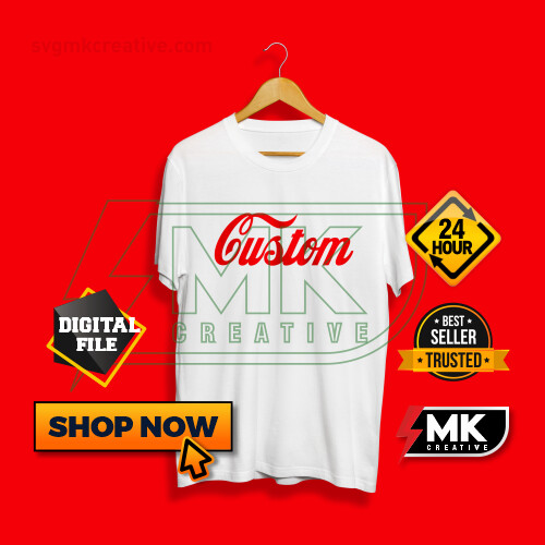 Custom COCA COLA Logo with your Name