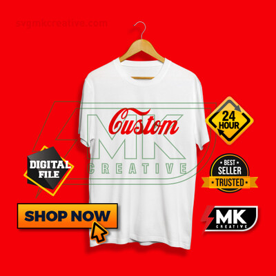 Custom COCA COLA Logo with your Name