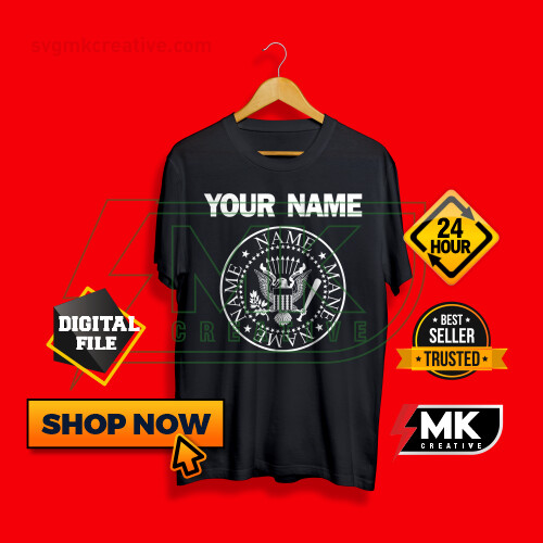 RAMONES Logo with your Name