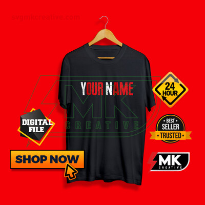 RESIDENT EVIL Logo with your Name