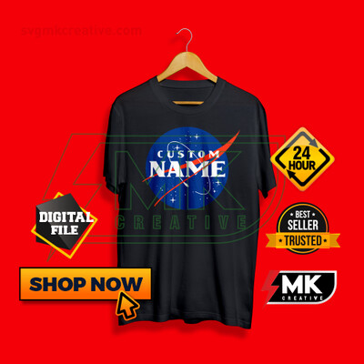 NASA Logo with your Name