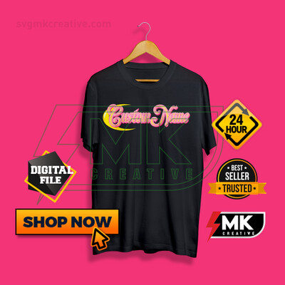 SAILOR MOON Logo with your Name