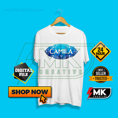 Custom Frozen Logo with your Name Style-02