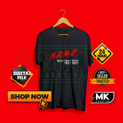 D.A.R.E. Logo with your Name