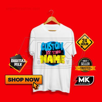 SAVED BY THE BELL Logo with your Name