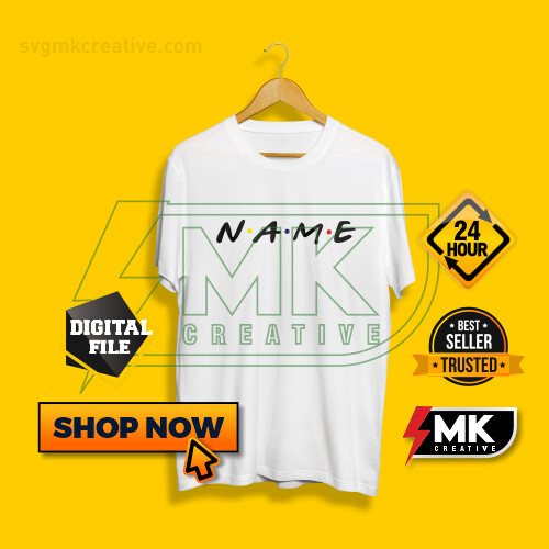 Custom Friends Logo with your Name