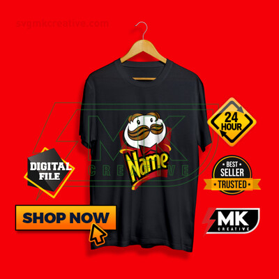 PRINGLES Logo with your Name