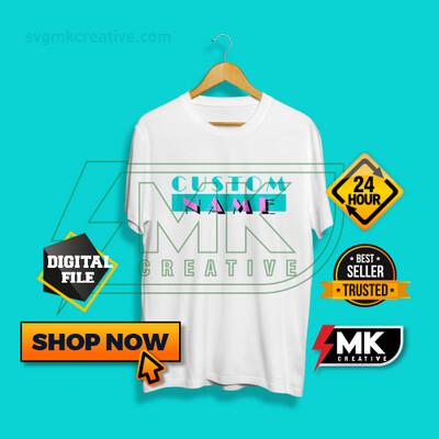 Miami Vice Logo with your Name