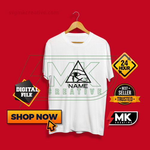 Eye of Horus Logo with your Name