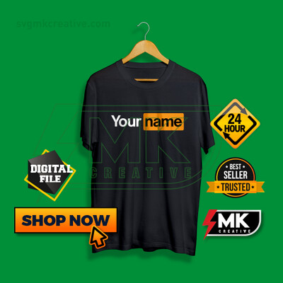 Pornhub Logo with your Name