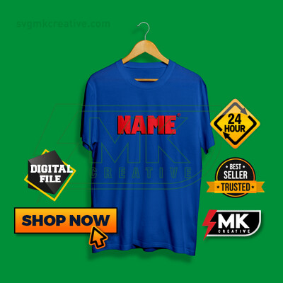 JAWS Movie Logo with your Name