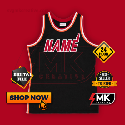 MIAMI HEAT LOGO 1996-97