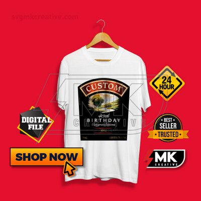 Baileys Custom Label T-shirt Design