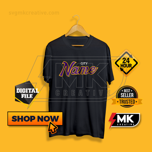 Custom Sports Specialties Script Font Style Logo with Your Name