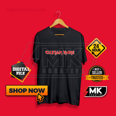 Personalized Iron Maiden Logo Design