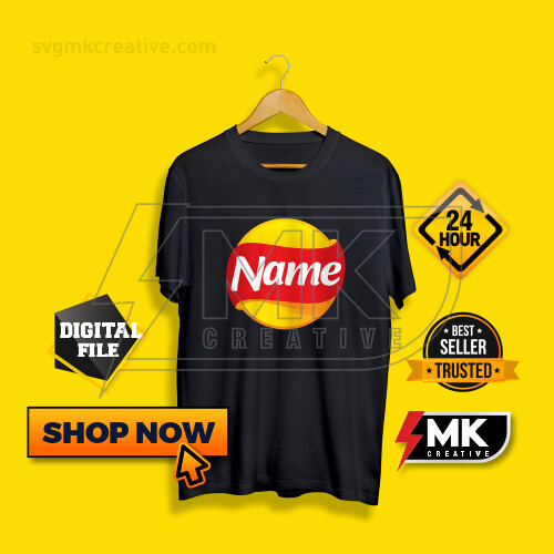 Personalized Lays-Inspired Logo Design