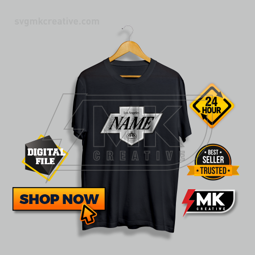 Personalized Los Angeles Kings Logo Design