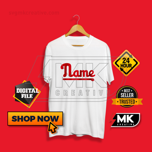 Personalized Philadelphia Phillies Logo Design