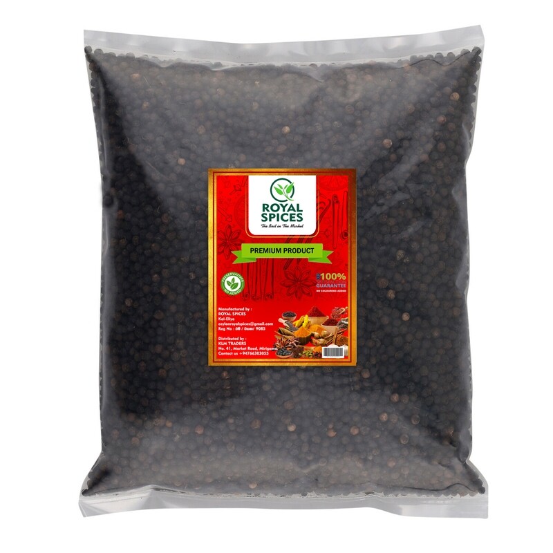 Black Pepper Organic Ceylon Whole Sri-Lanka