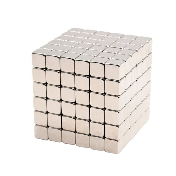 216 Pieces DIY Magnetic Balls 4mm/5mm Neodymium Magnets Magnetic Cube Square