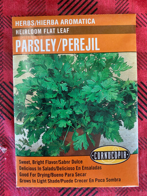 Heirloom Flat leaf Parsley