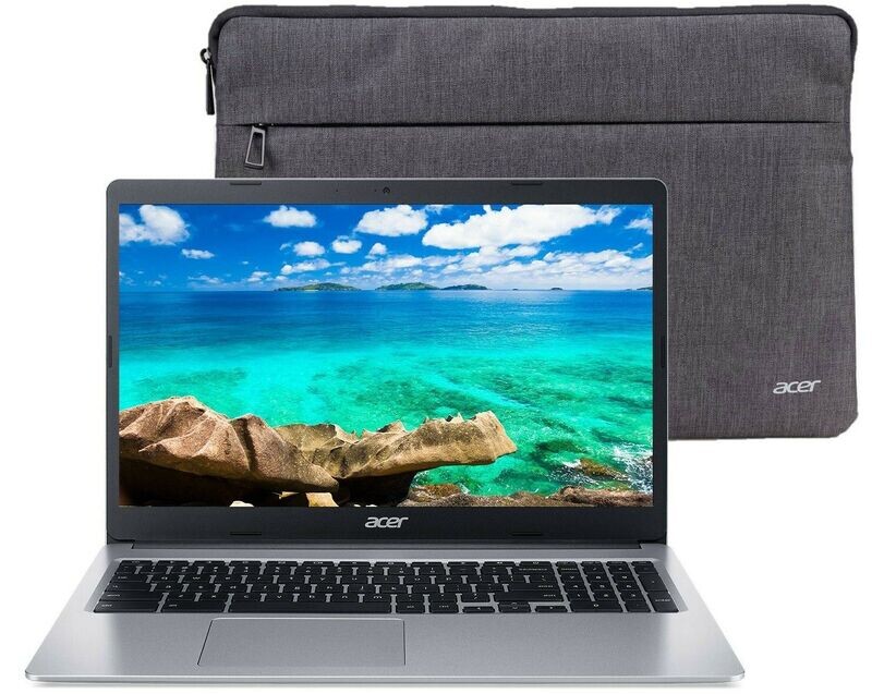 Acer 15.6&quot; Chromebook w/ Laptop Case