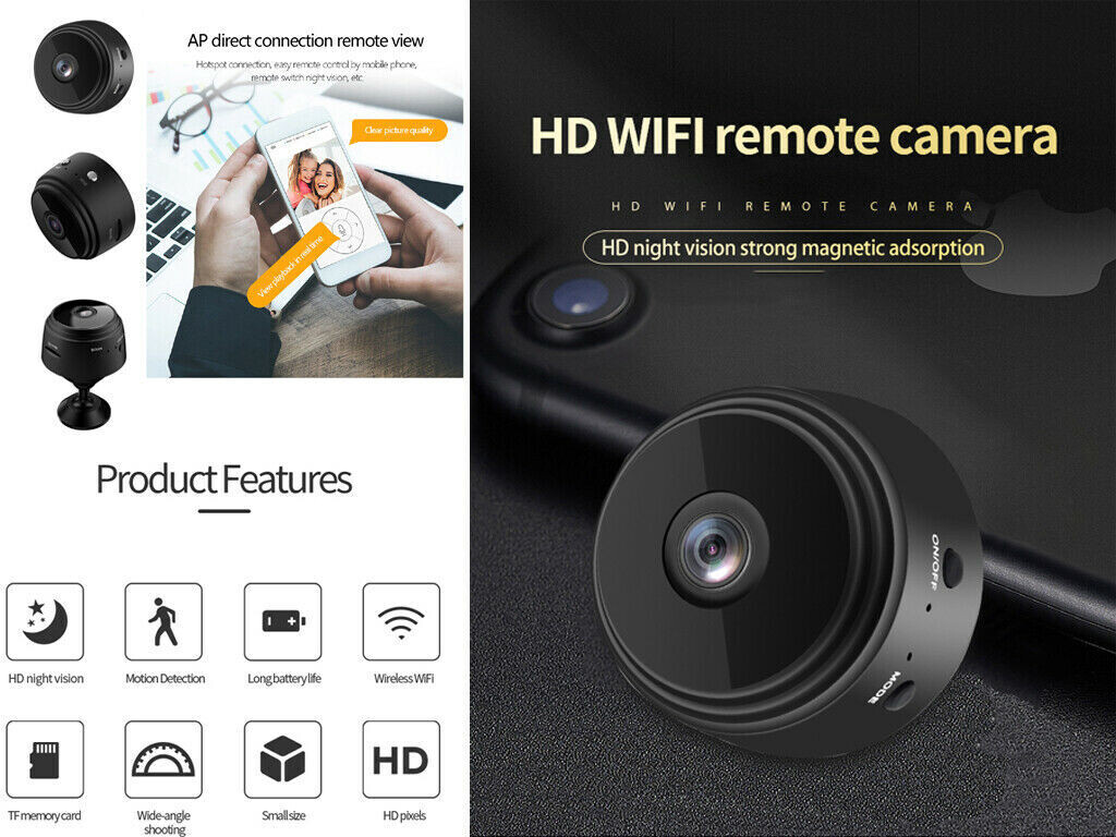 HD Mini Hidden Spy Camera