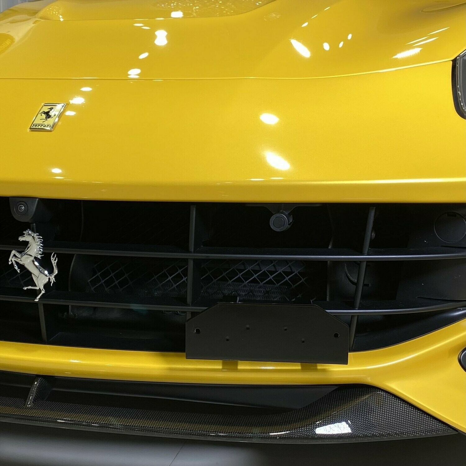 Ferrari Portofino front license bracket