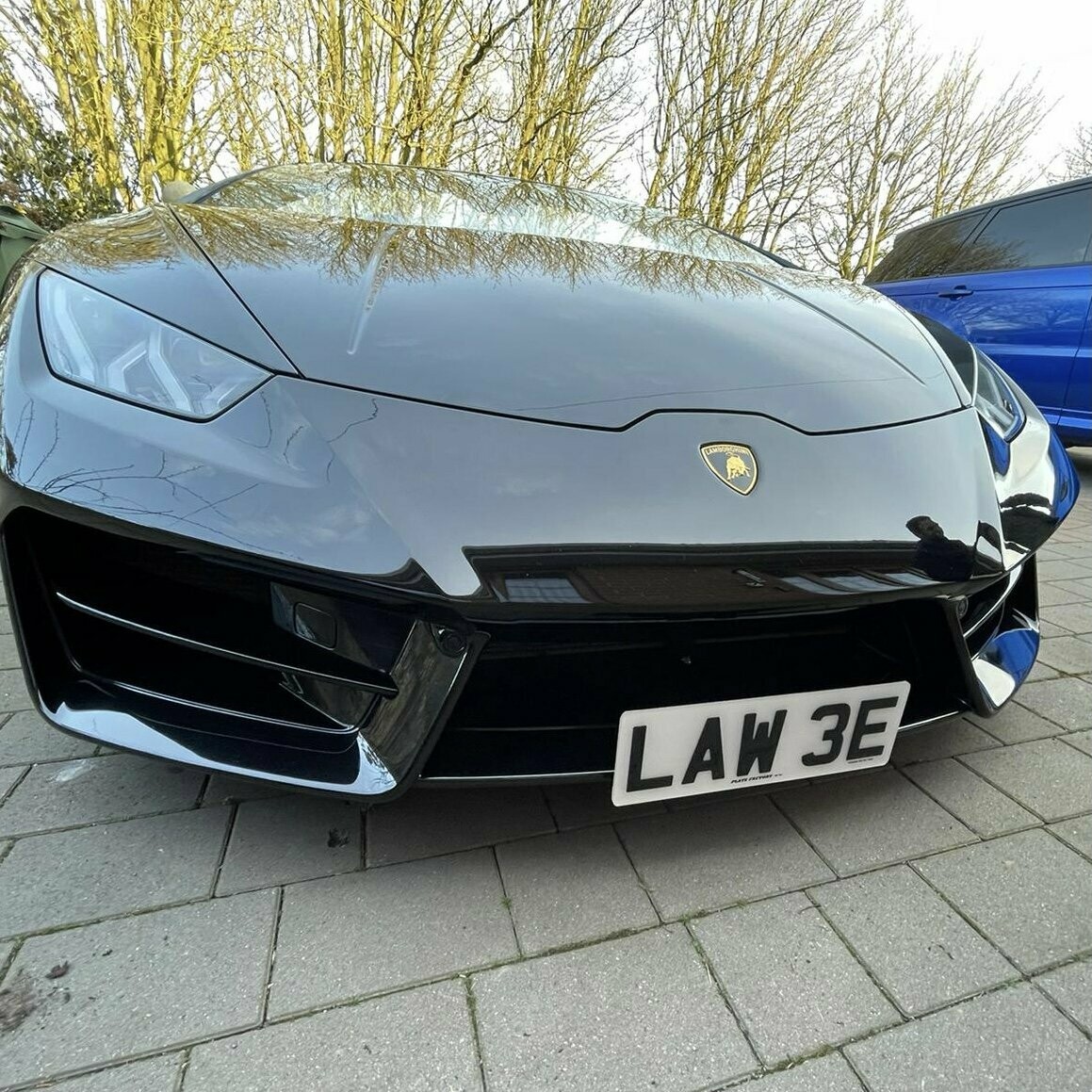 Lamborghini Huracan LP 580-2 front license plate bracket