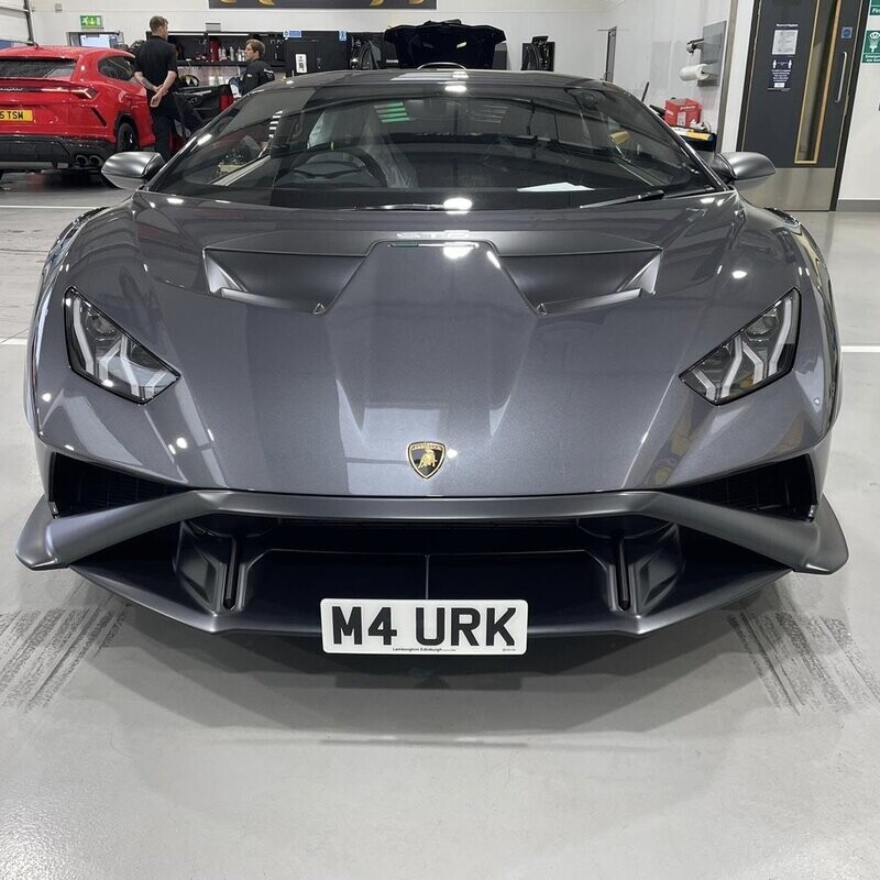 Lamborghini Huracan STO front license mount