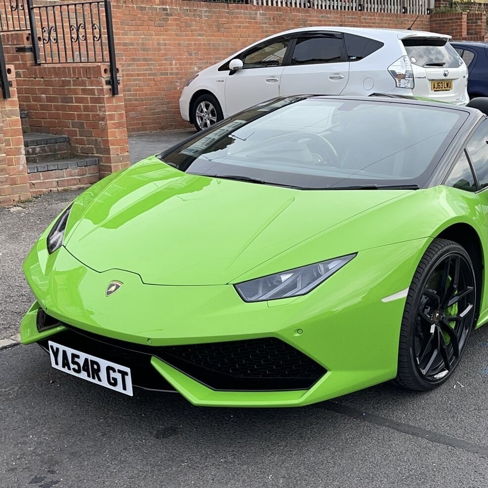 Lamborghini Huracan LP610-4 front license frame