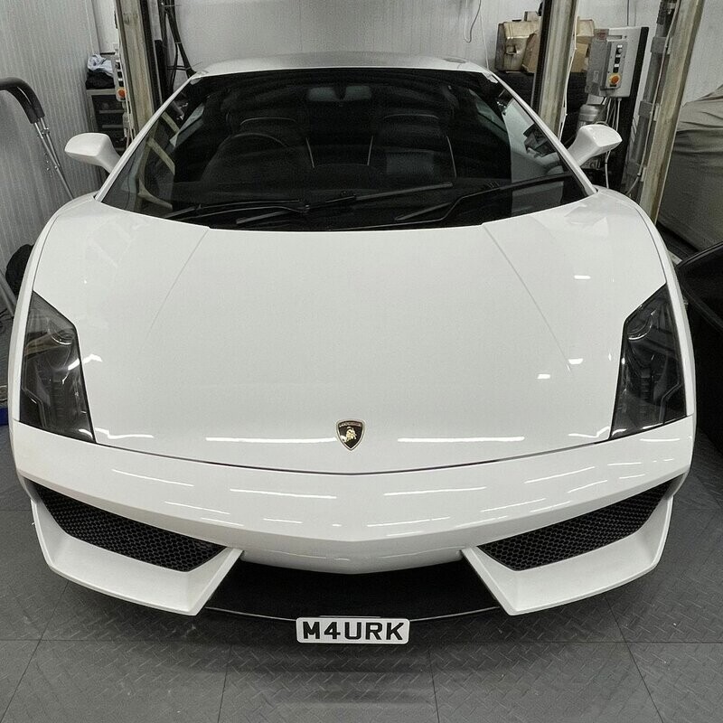Lamborghini Gallardo LP550 no drill front license mount