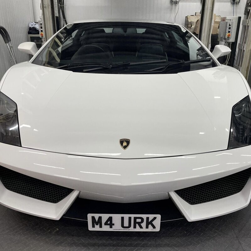 Lamborghini Gallardo LP560 no drill front license