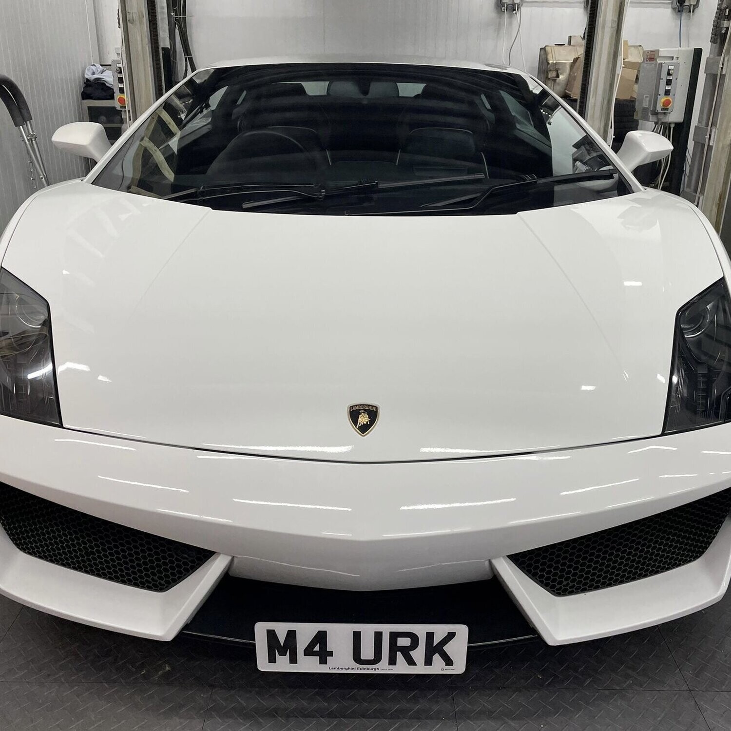 Lamborghini Gallardo LP550  FRONT LICENSE PLATE SUPPORT