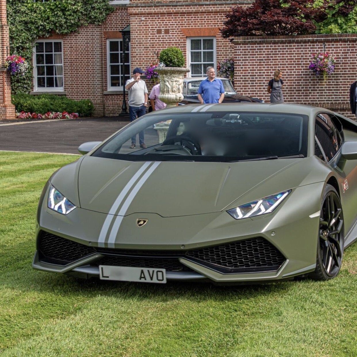 Lamborghini Huracan Avio front license