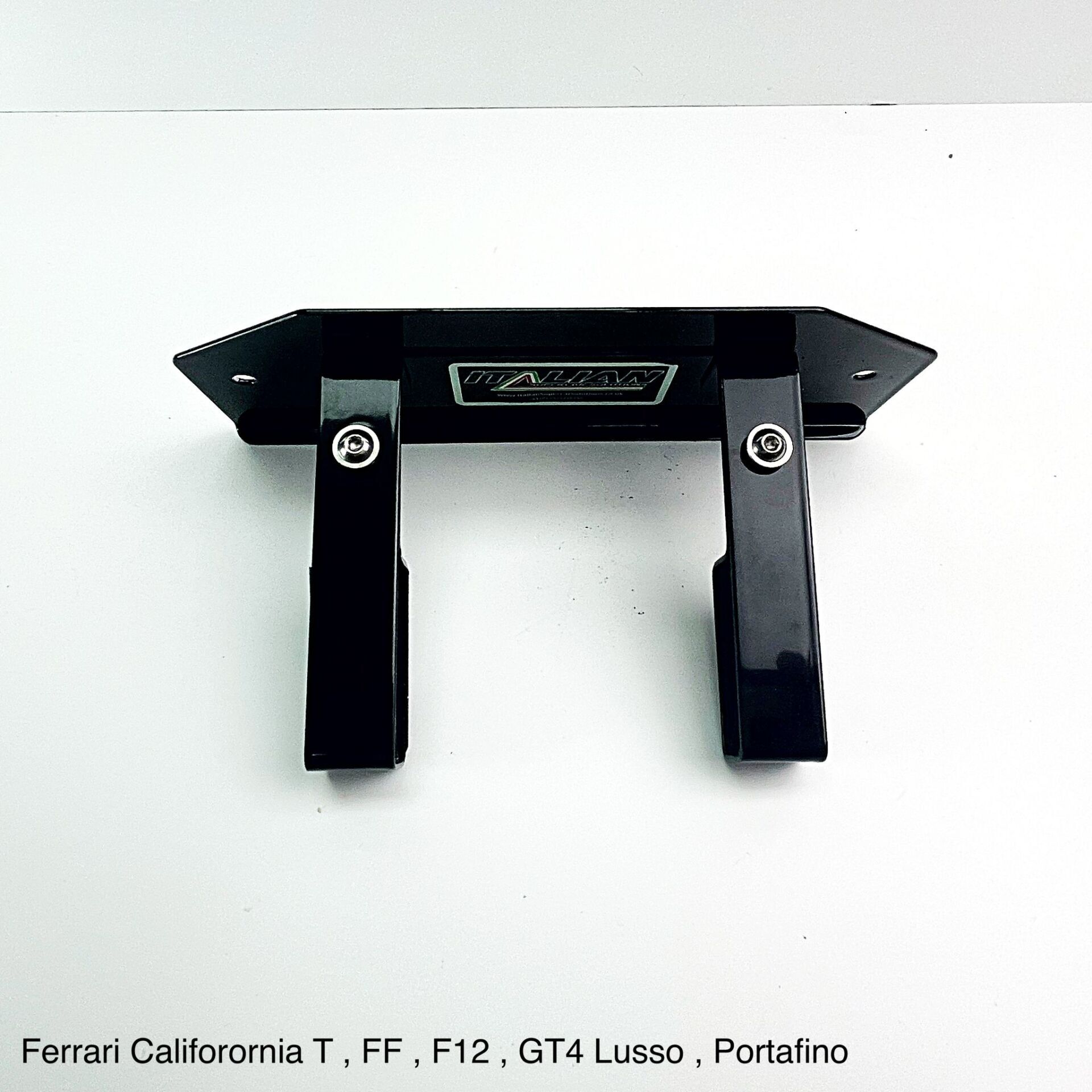 Ferrari California T front license bracket