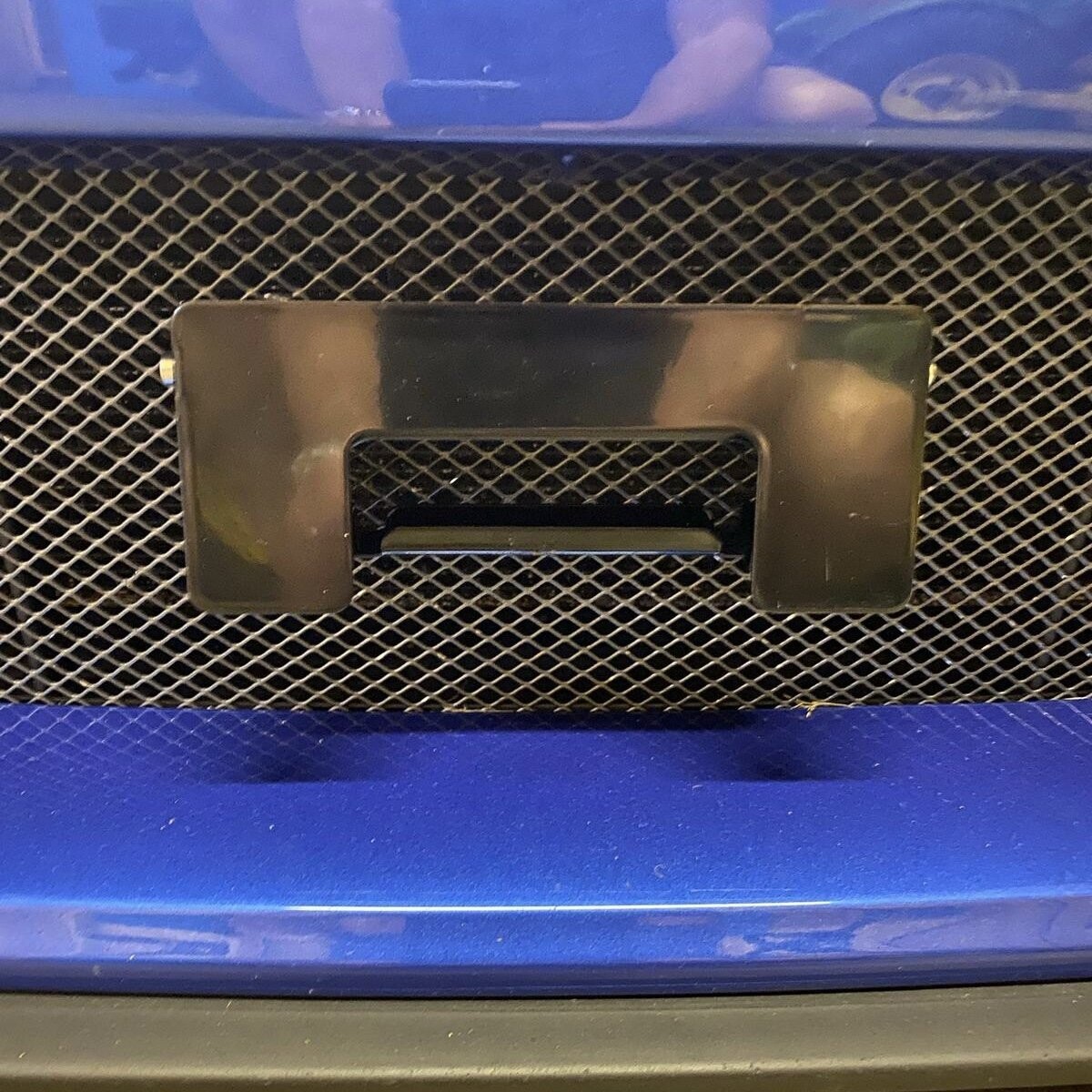 Porsche 992 GT3 No Drill front license plate mount
